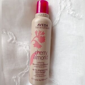 NEW Aveda cherry almond softening leave in conditioner 200ml